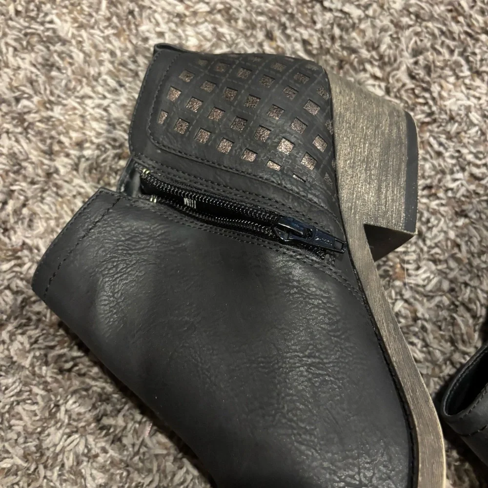 Maurice’s Black Ankle Boots